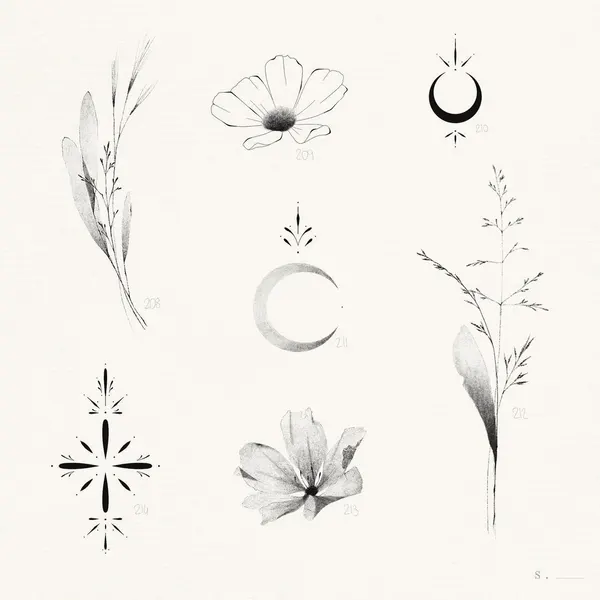 flowers tattoo