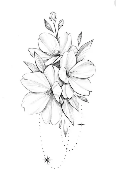 flowers tattoo