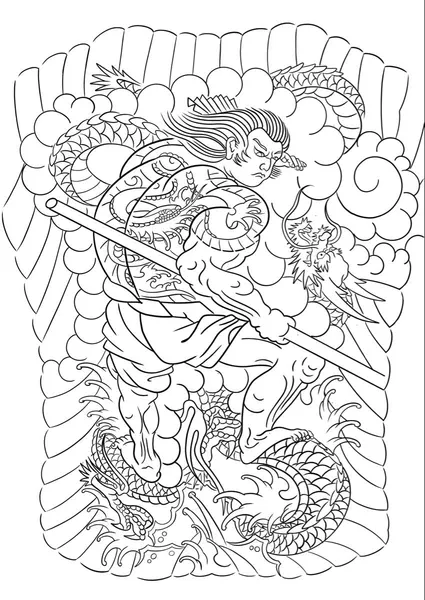 900+ ý tưởng hay nhất về Samurai tattoo trong 2026