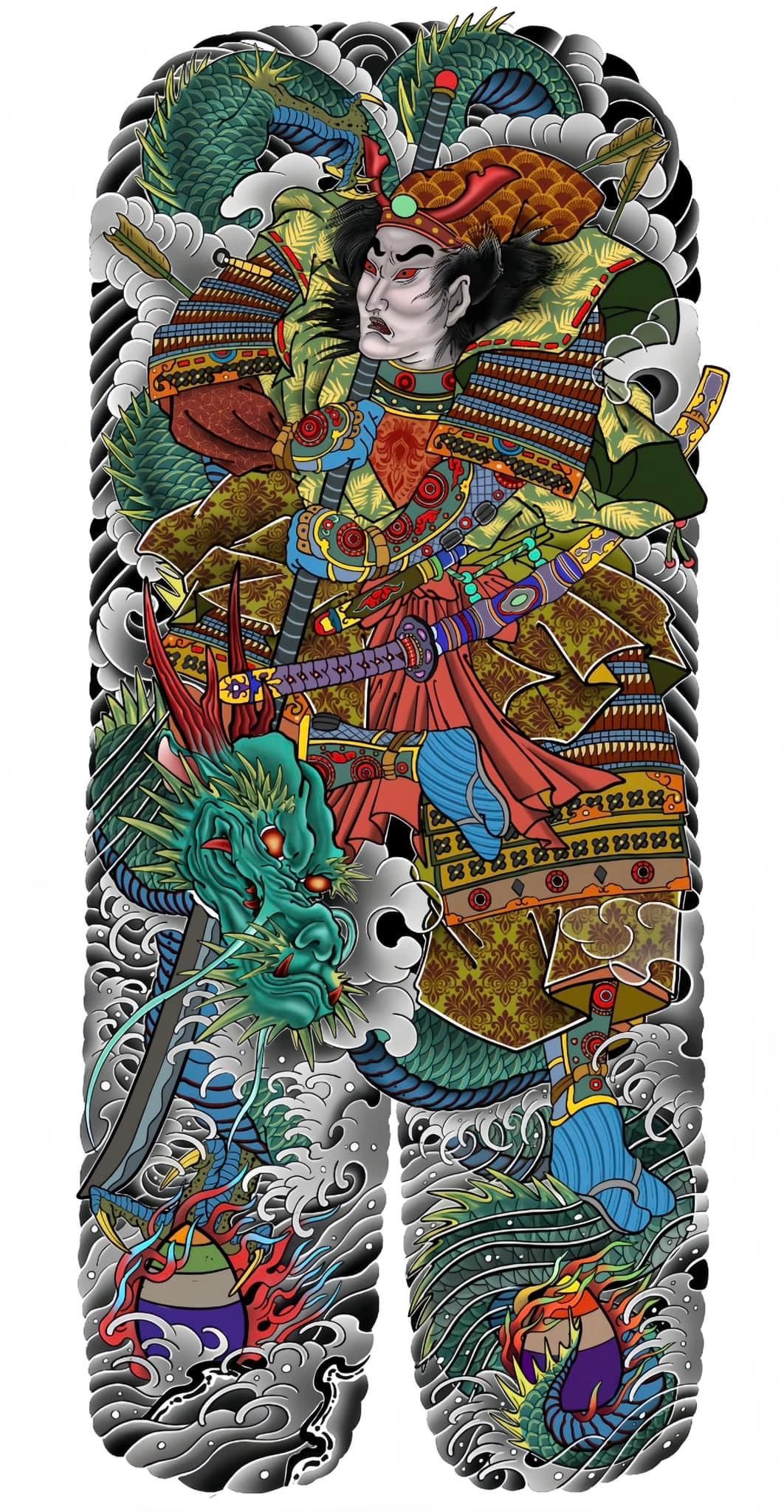 900+ ý tưởng hay nhất về Samurai tattoo trong 2026