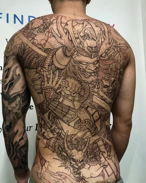 900+ ý tưởng hay nhất về Samurai tattoo trong 2026