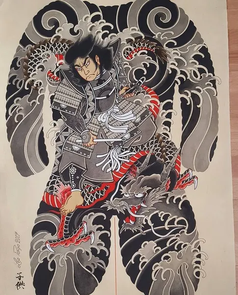 900+ ý tưởng hay nhất về Samurai tattoo trong 2026