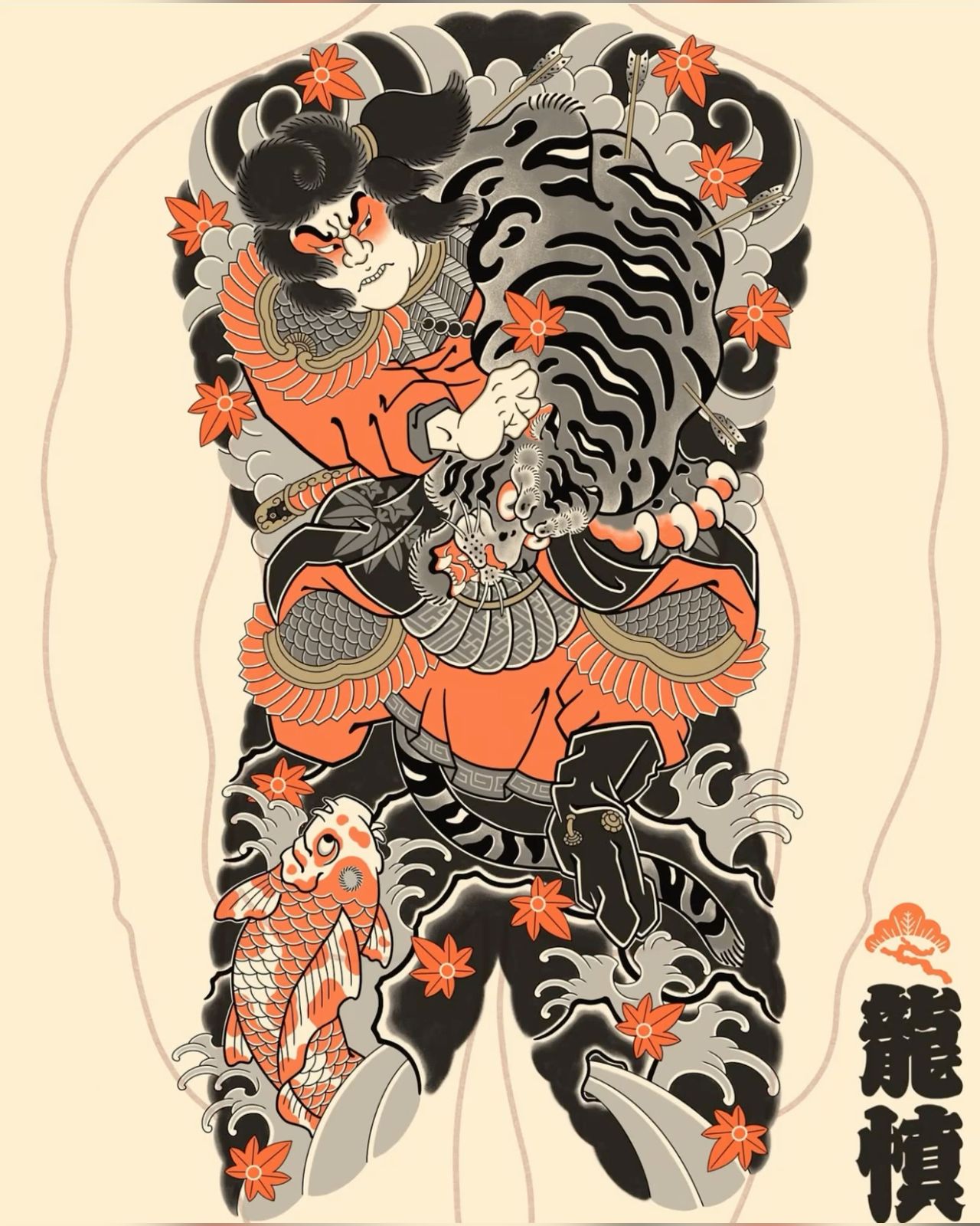 900+ ý tưởng hay nhất về Samurai tattoo trong 2026