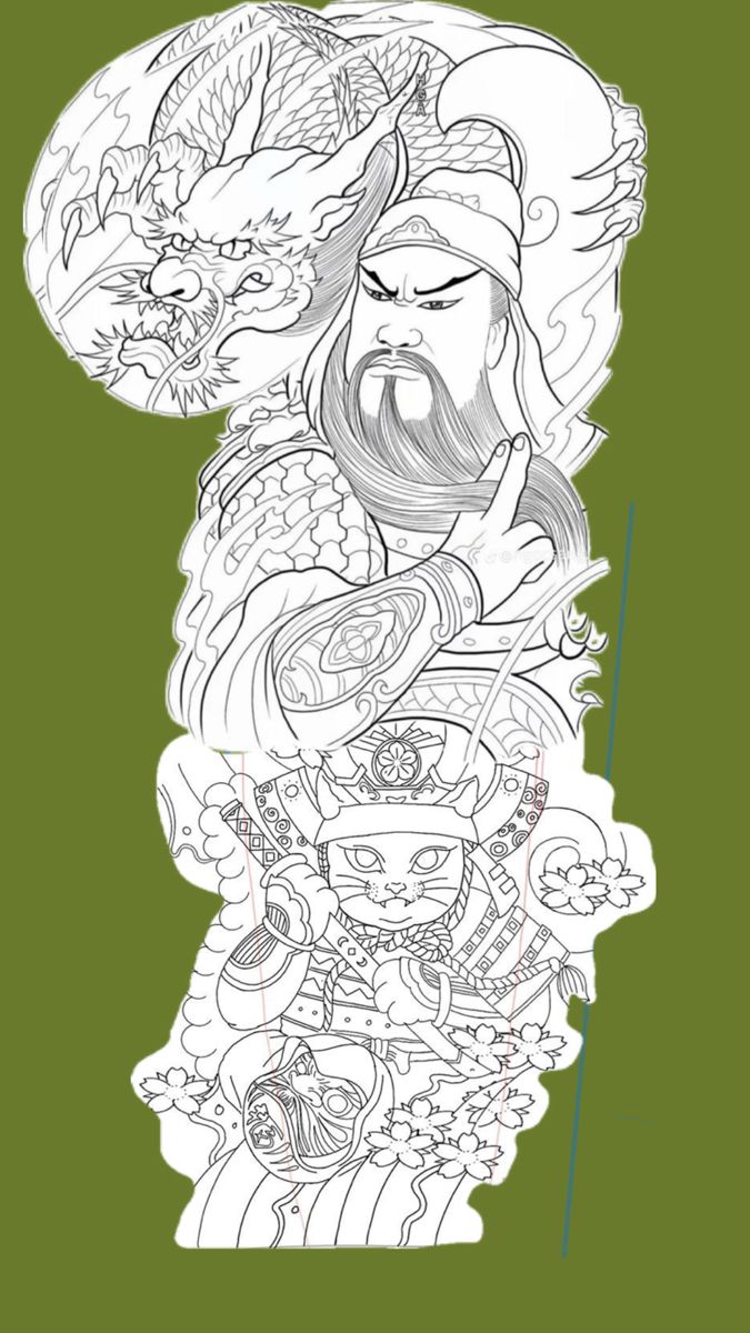 900+ ý tưởng hay nhất về Samurai tattoo trong 2026