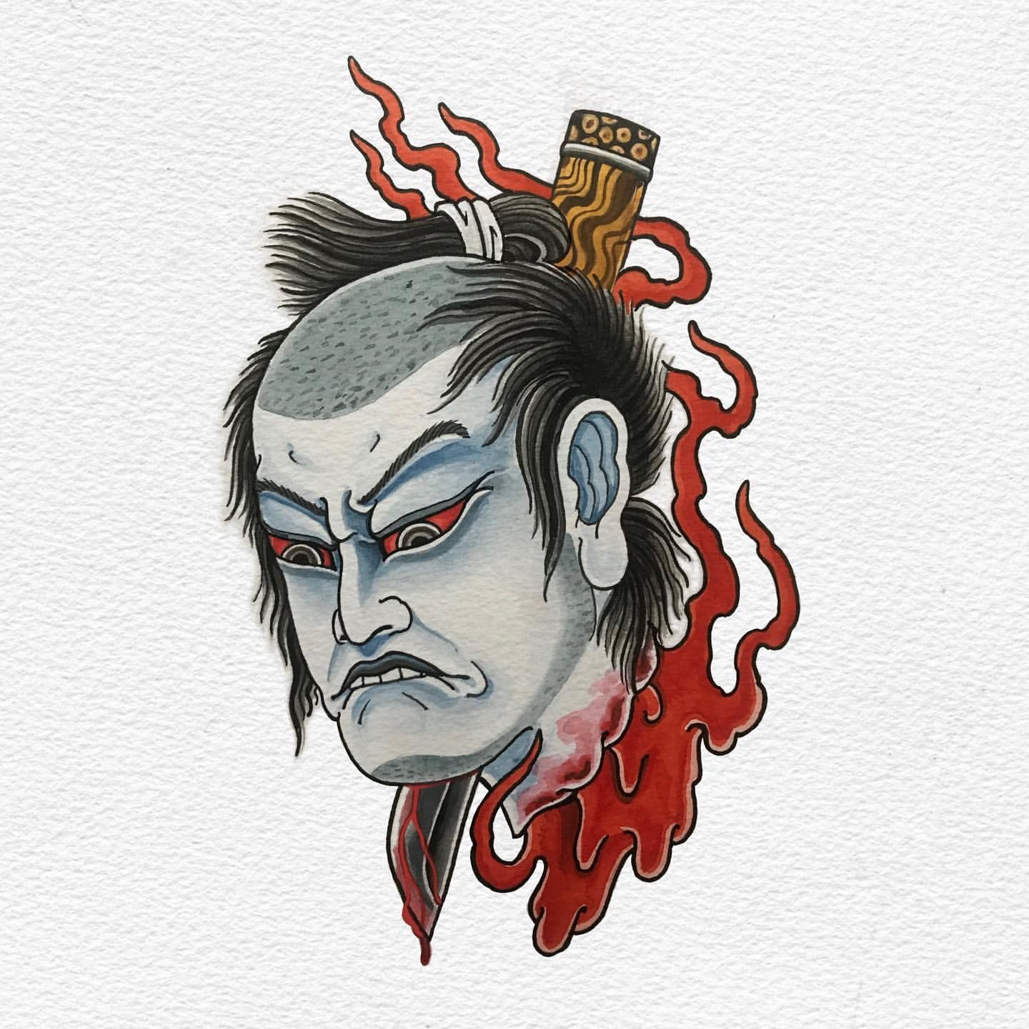 900+ ý tưởng hay nhất về Samurai tattoo trong 2026