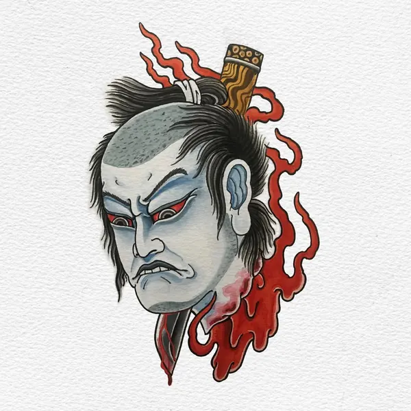 900+ ý tưởng hay nhất về Samurai tattoo trong 2026