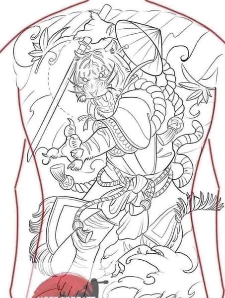 900+ ý tưởng hay nhất về Samurai tattoo trong 2026