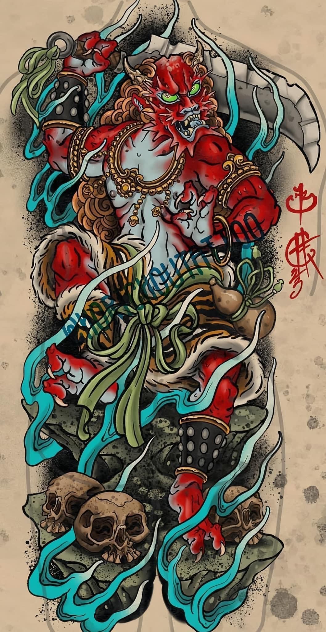 900+ ý tưởng hay nhất về Samurai tattoo trong 2026