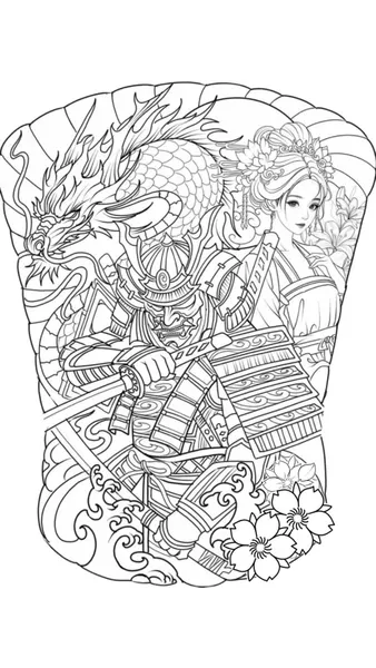 900+ ý tưởng hay nhất về Samurai tattoo trong 2026