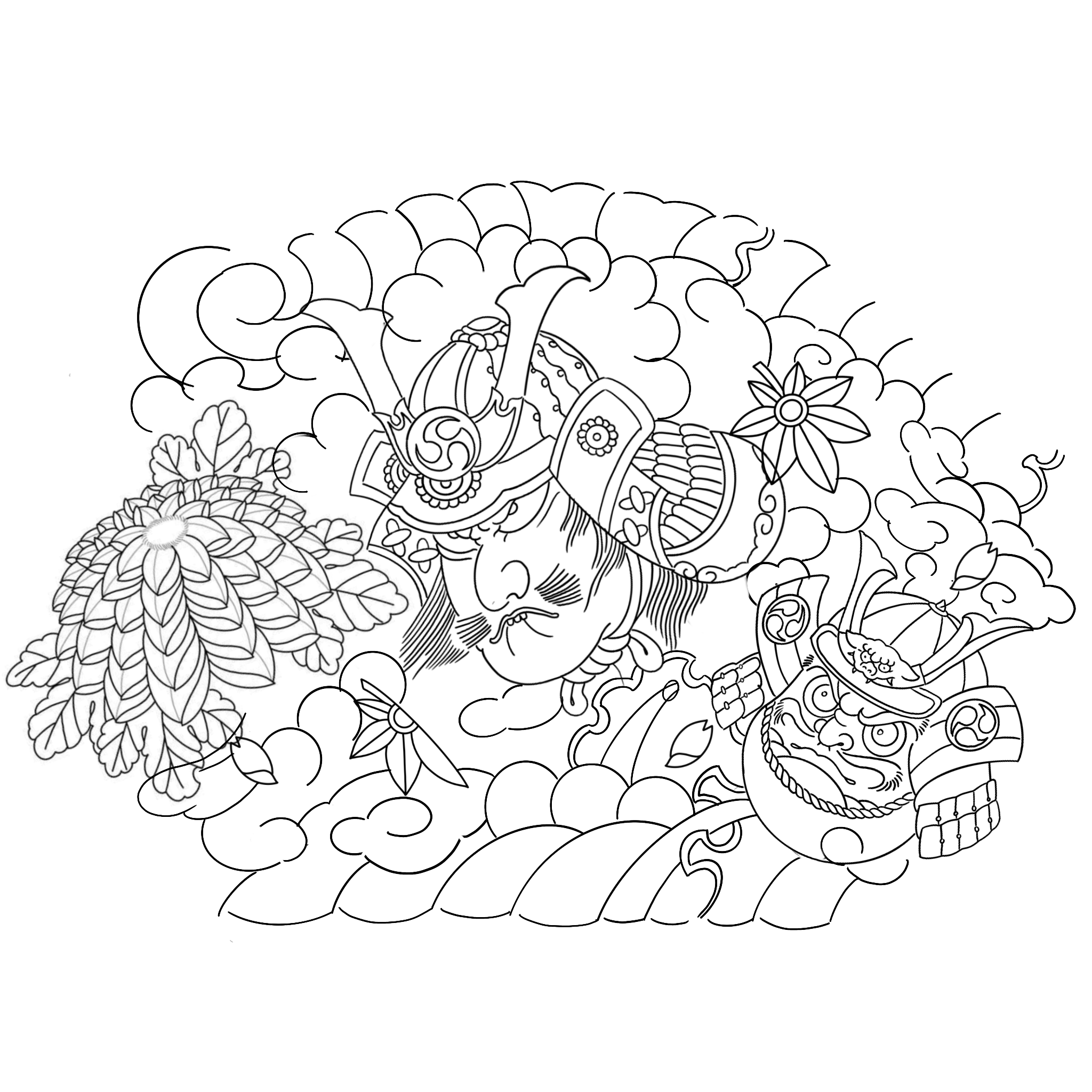 900+ ý tưởng hay nhất về Samurai tattoo trong 2026