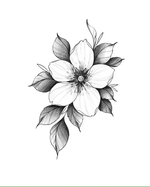 flowers tattoo