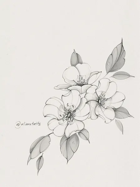 flowers tattoo