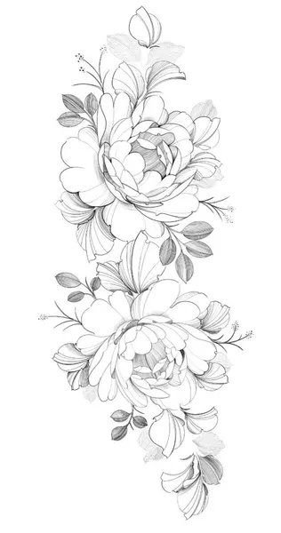 flowers tattoo