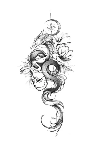 flowers tattoo