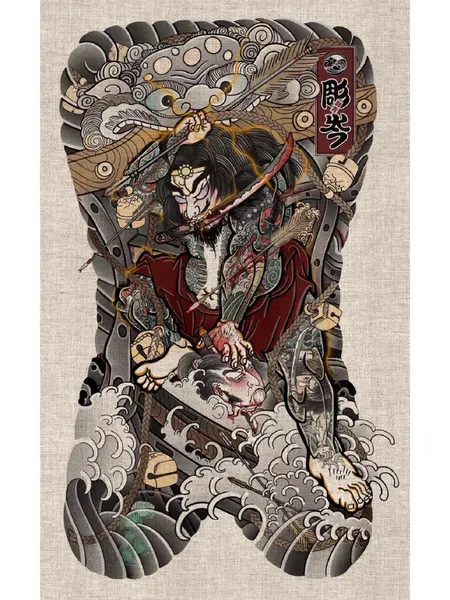 900+ ý tưởng hay nhất về Samurai tattoo trong 2026