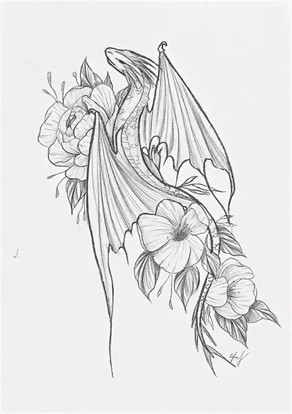 flowers tattoo