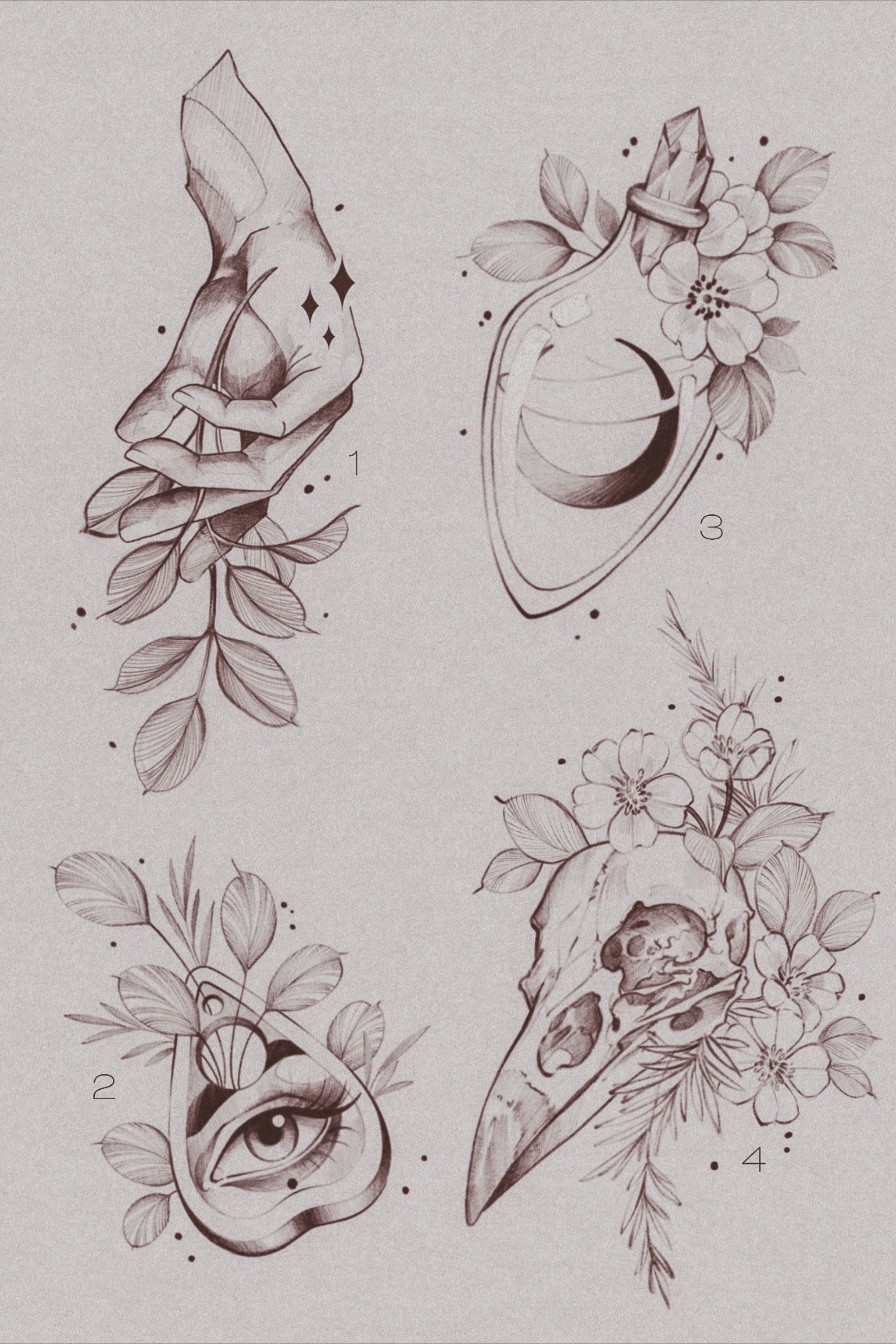 flowers tattoo