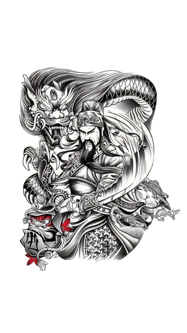 900+ ý tưởng hay nhất về Samurai tattoo trong 2026