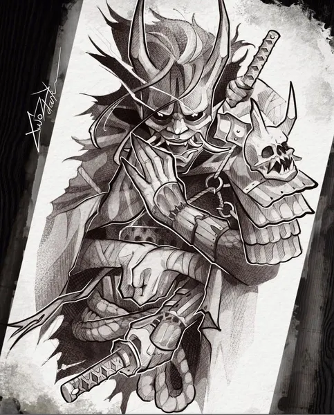 900+ ý tưởng hay nhất về Samurai tattoo trong 2026