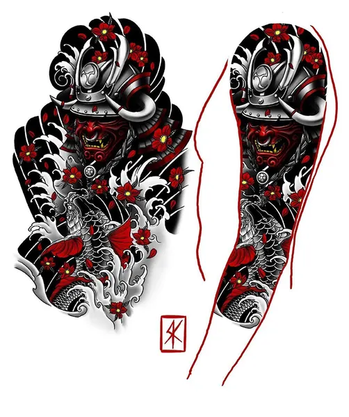 900+ ý tưởng hay nhất về Samurai tattoo trong 2026
