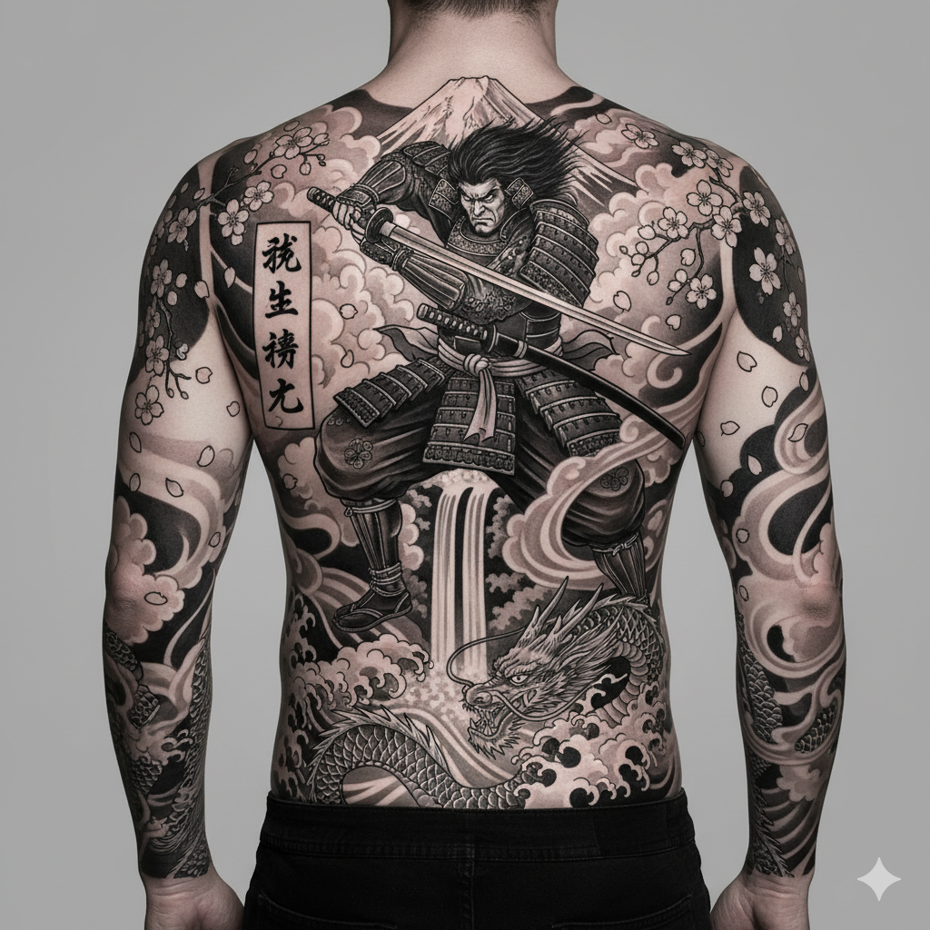 900+ ý tưởng hay nhất về Samurai tattoo trong 2026