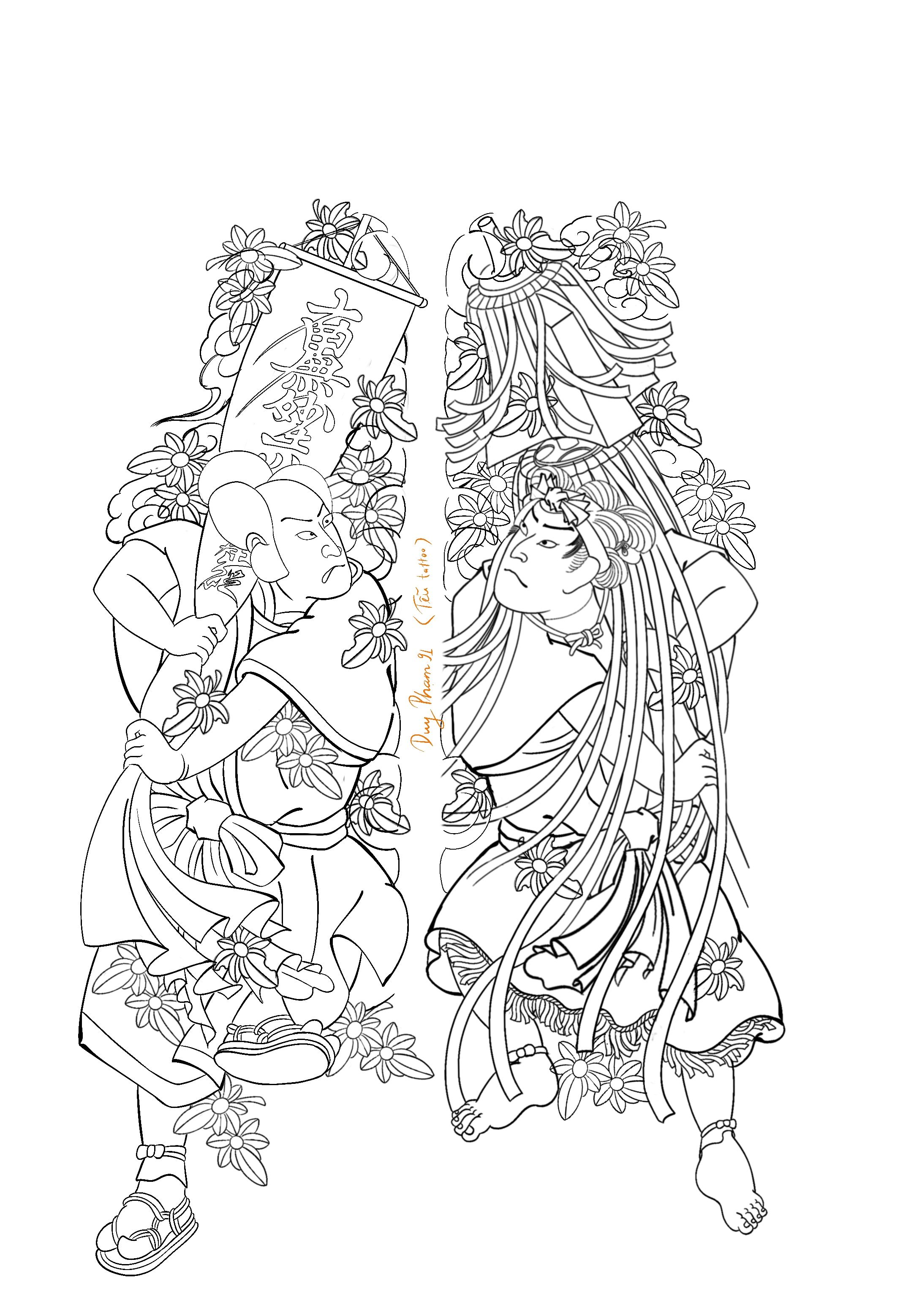 900+ ý tưởng hay nhất về Samurai tattoo trong 2026