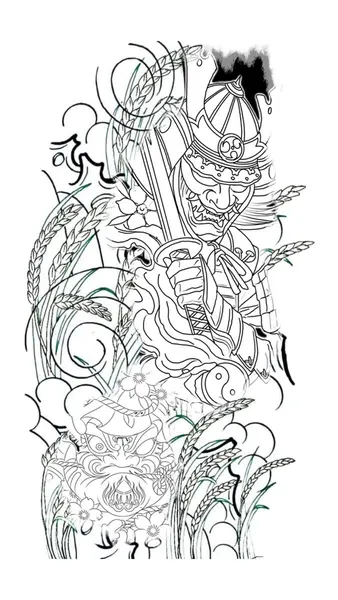 900+ ý tưởng hay nhất về Samurai tattoo trong 2026