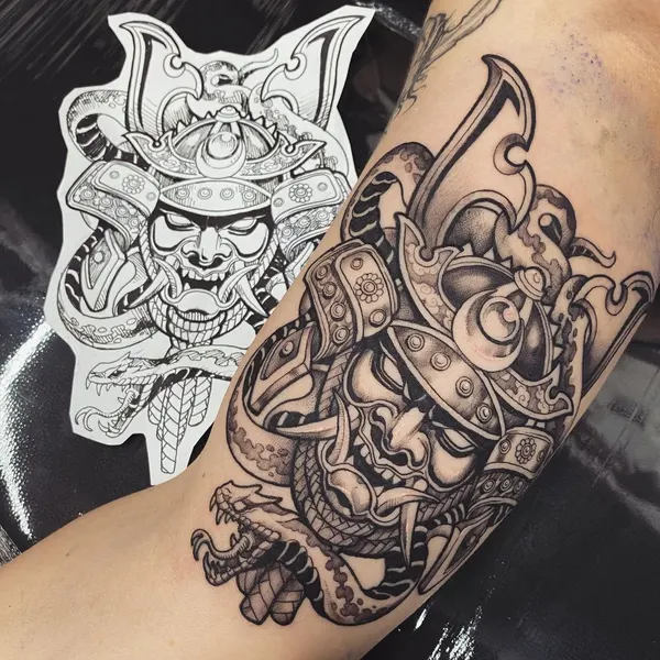 900+ ý tưởng hay nhất về Samurai tattoo trong 2026
