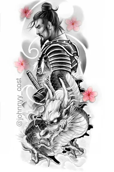 900+ ý tưởng hay nhất về Samurai tattoo trong 2026