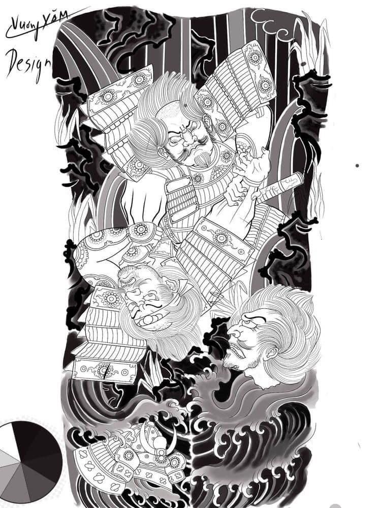 900+ ý tưởng hay nhất về Samurai tattoo trong 2026