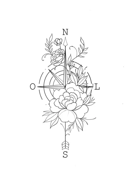 flowers tattoo