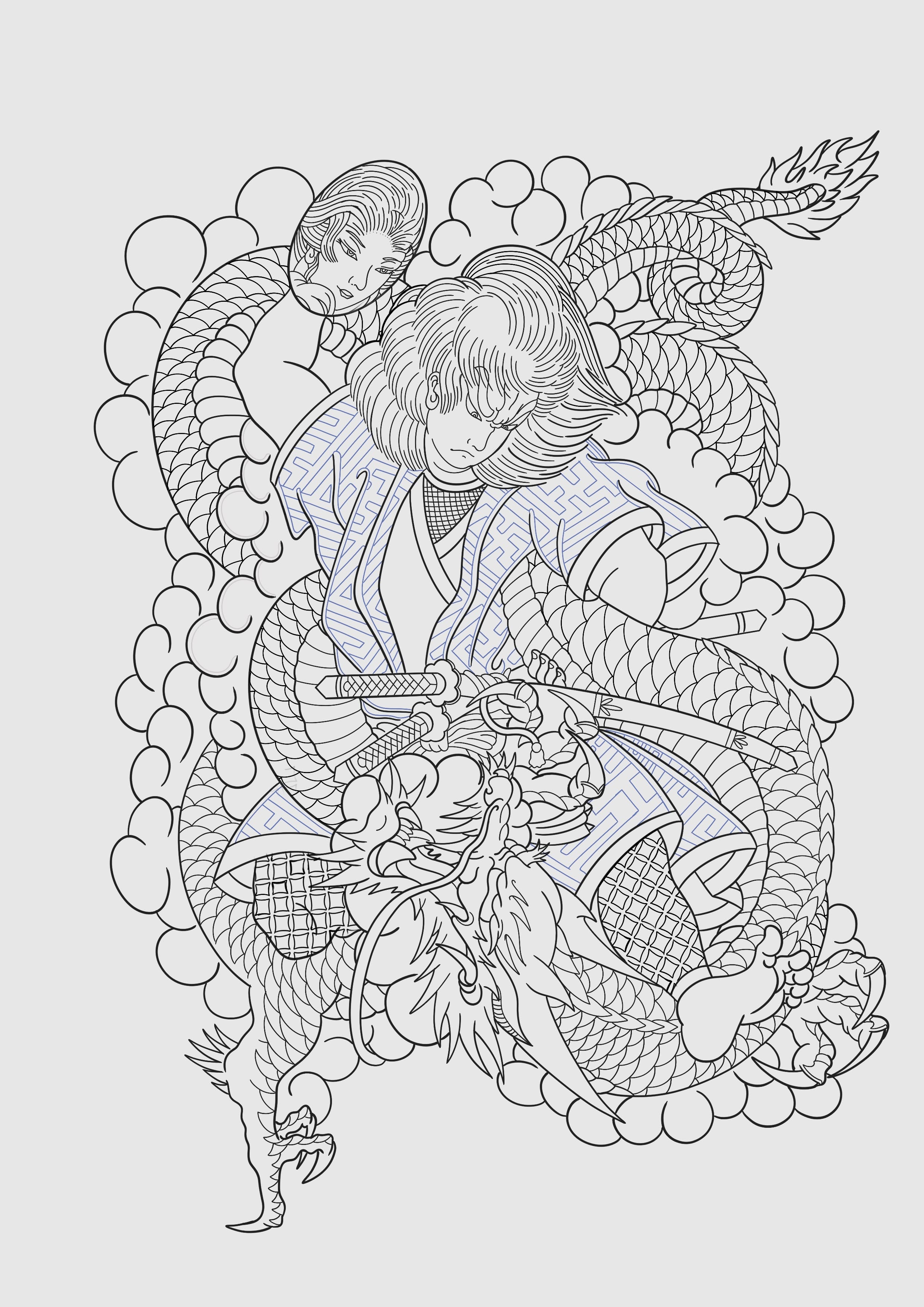 900+ ý tưởng hay nhất về Samurai tattoo trong 2026