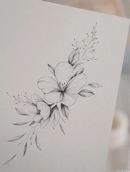 flowers tattoo