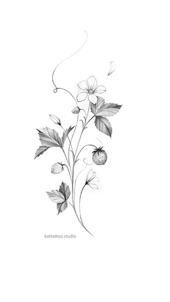 flowers tattoo