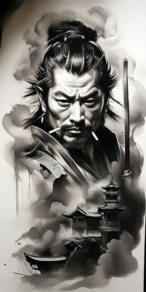 900+ ý tưởng hay nhất về Samurai tattoo trong 2026
