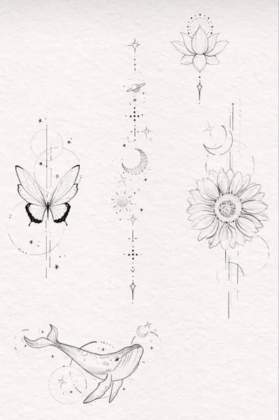 flowers tattoo