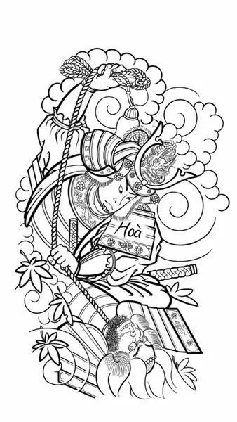 900+ ý tưởng hay nhất về Samurai tattoo trong 2026