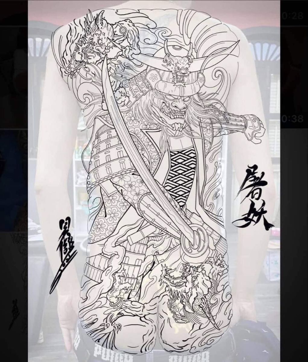 900+ ý tưởng hay nhất về Samurai tattoo trong 2026