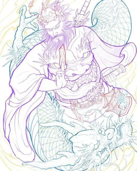 900+ ý tưởng hay nhất về Samurai tattoo trong 2026