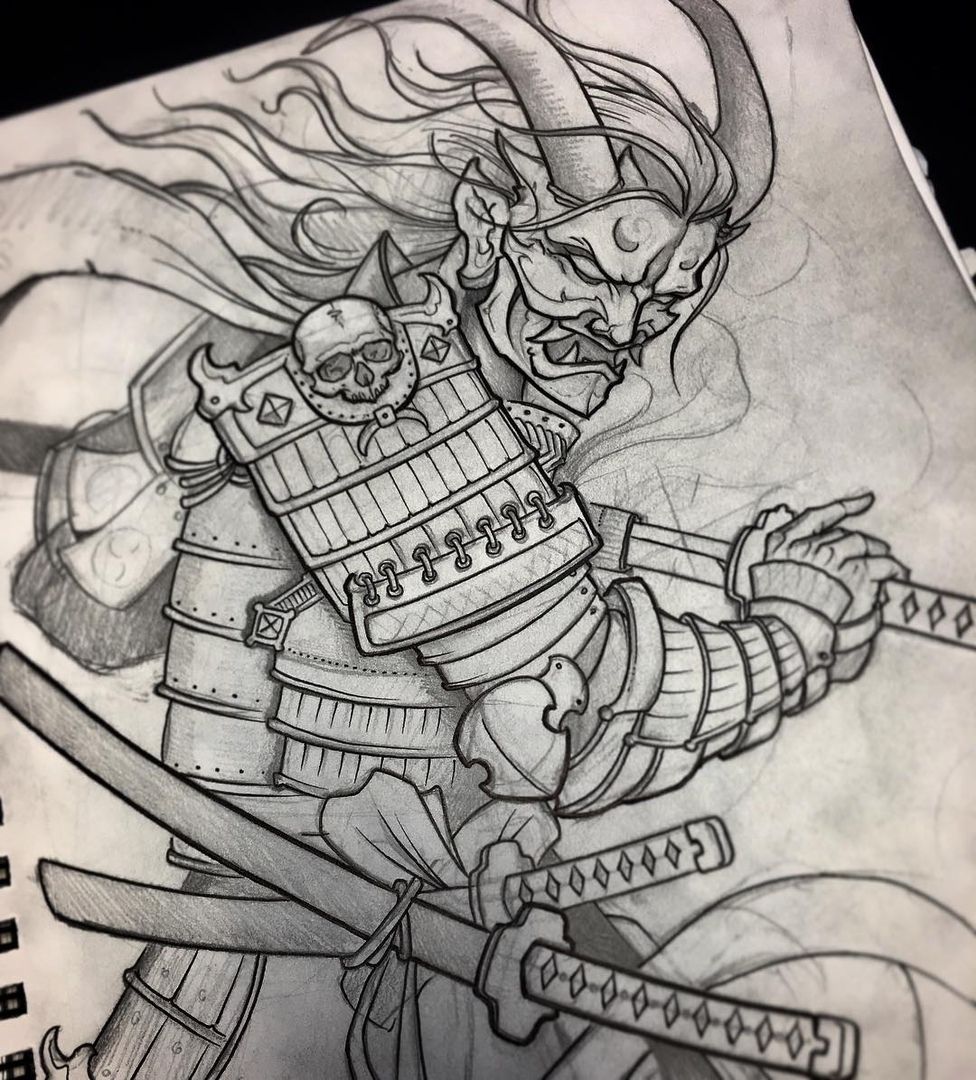 900+ ý tưởng hay nhất về Samurai tattoo trong 2026