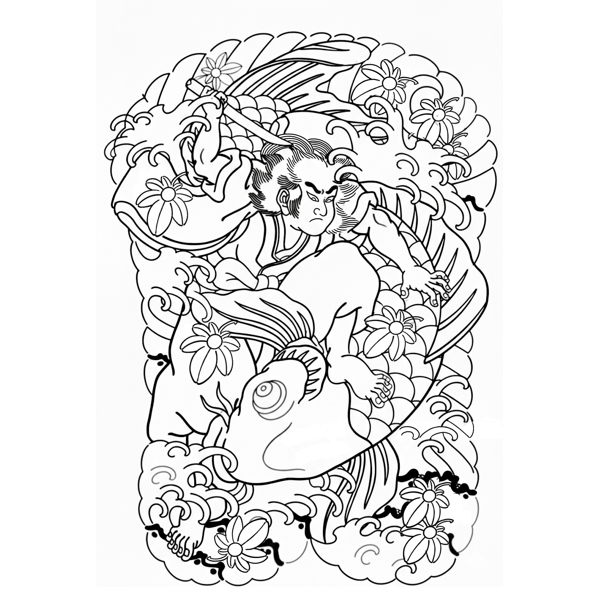 900+ ý tưởng hay nhất về Samurai tattoo trong 2026