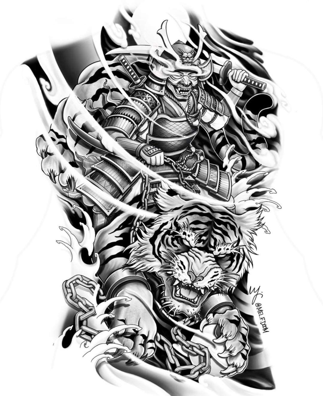 900+ ý tưởng hay nhất về Samurai tattoo trong 2026