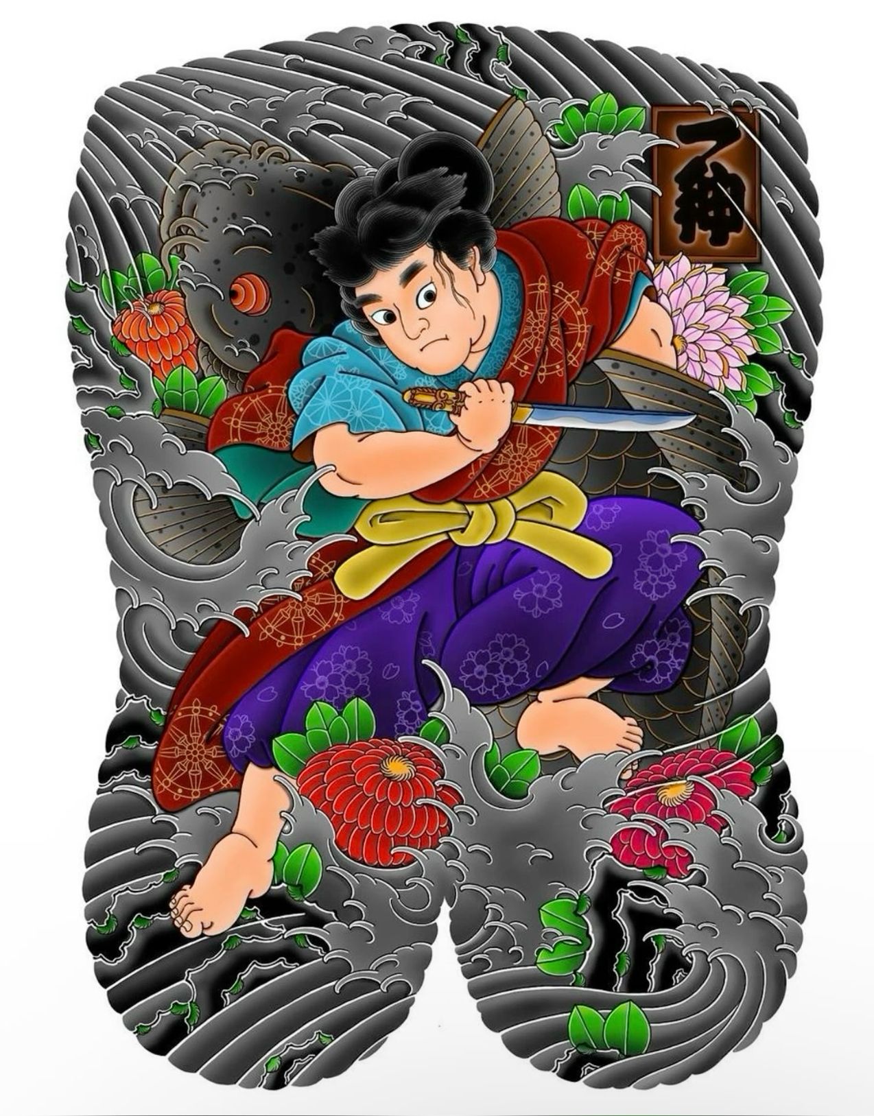 900+ ý tưởng hay nhất về Samurai tattoo trong 2026