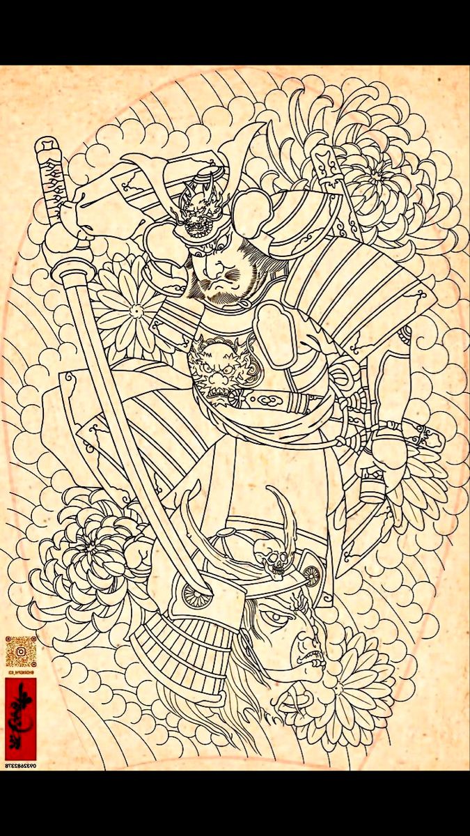 900+ ý tưởng hay nhất về Samurai tattoo trong 2026