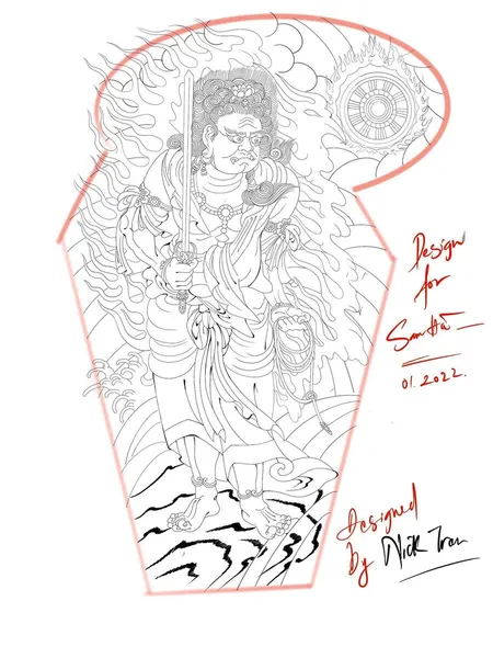 900+ ý tưởng hay nhất về Samurai tattoo trong 2026