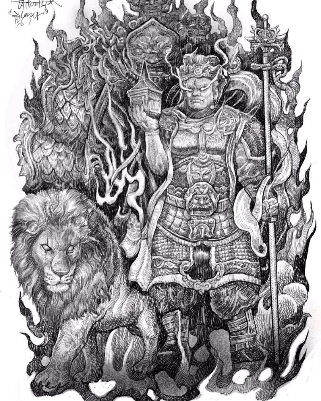 900+ ý tưởng hay nhất về Samurai tattoo trong 2026