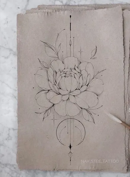 flowers tattoo
