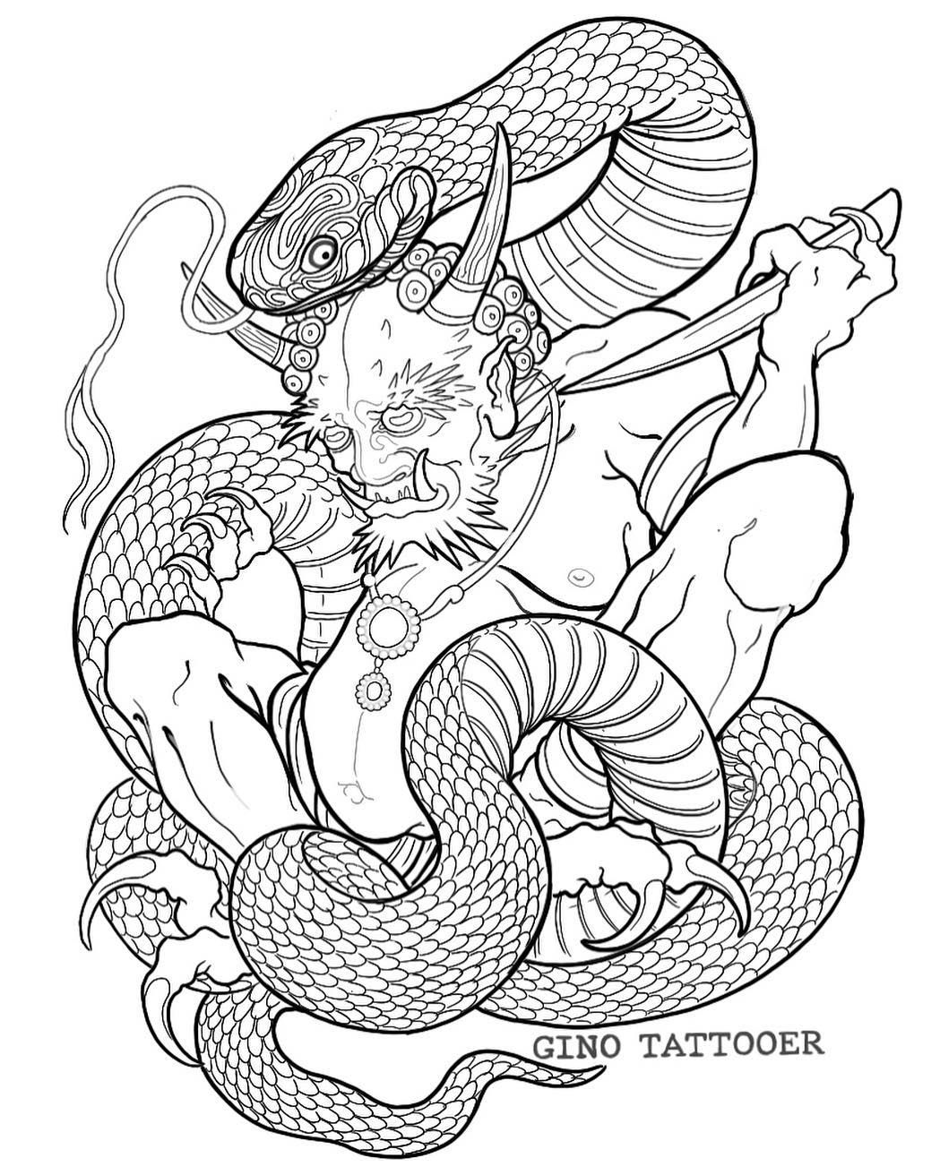 900+ ý tưởng hay nhất về Samurai tattoo trong 2026