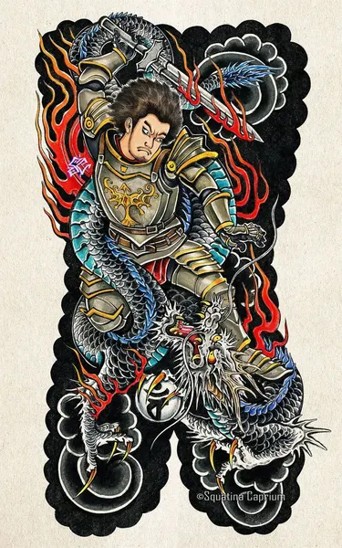 900+ ý tưởng hay nhất về Samurai tattoo trong 2026