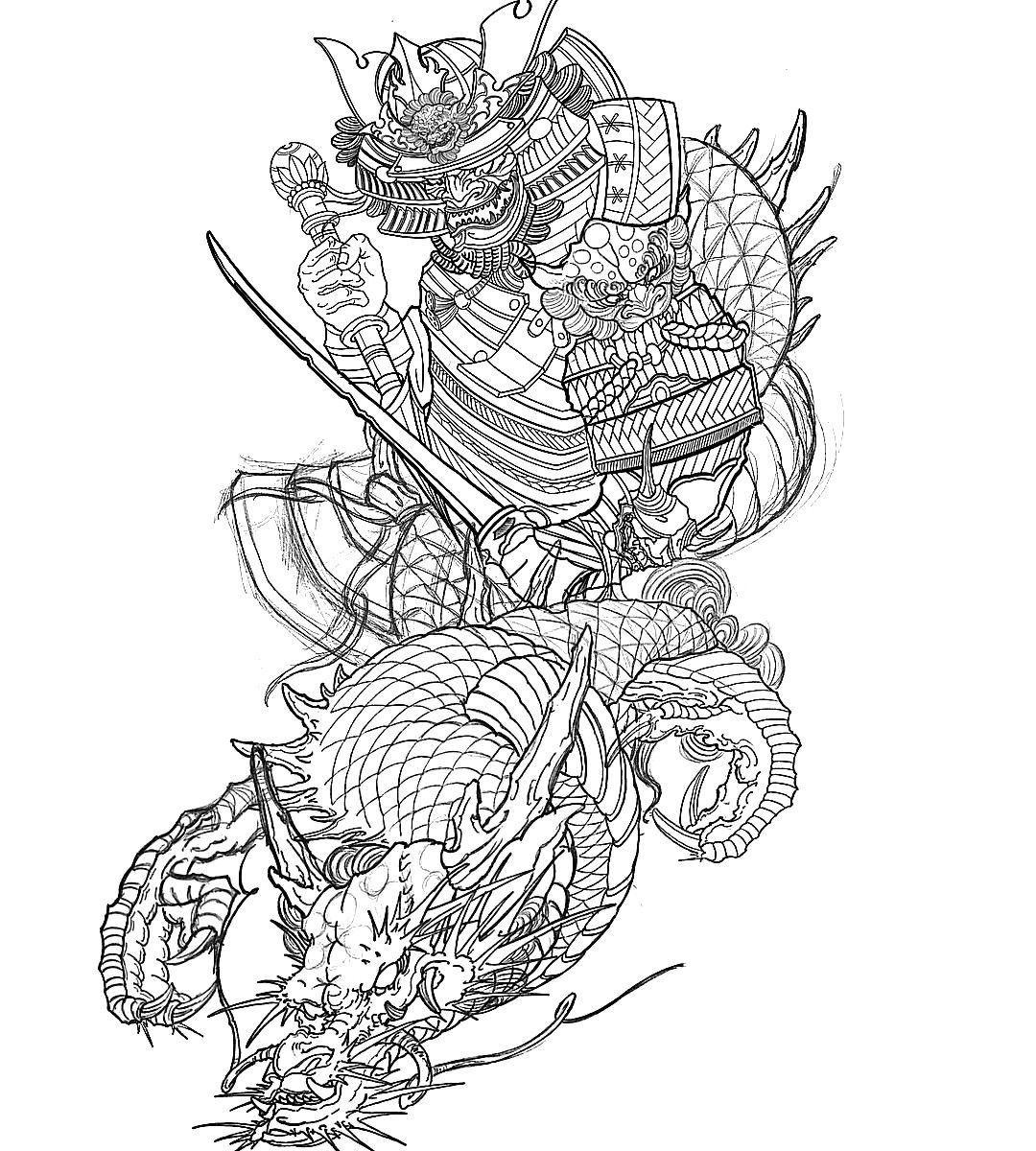 900+ ý tưởng hay nhất về Samurai tattoo trong 2026